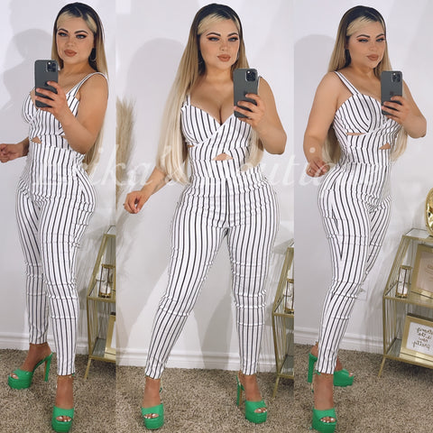 I’m All Yours Jumpsuit (Striped)